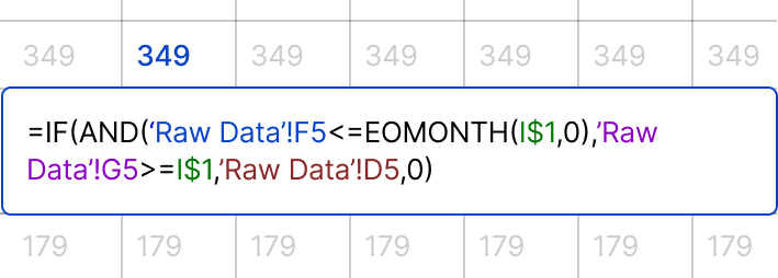 Auditable Formulas